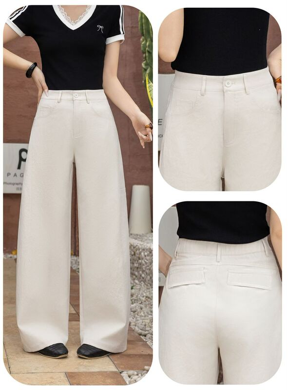 Physical Store Specializes in Quality Models 2026 Spring 61018 Yamamoto Pants, High-Waisted Design, Three-Dimensional Tailoring, Wide-Leg Pants That Are Especially Slimming