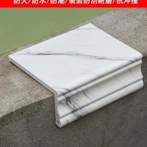 Artificial marble door cover stone plastic window cover marble board line integrated door opening board window cover edge window frame window sill board