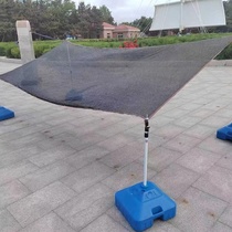 Courtyard sunshade net support rod sunshade net fixed rod sunscreen net support rod plant sunshade net column terrace