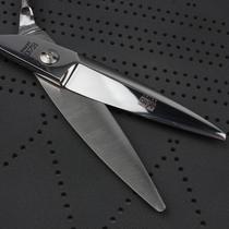 Fireman professional barber scissors barber shop special willow leaf fat scissors sliding shears fish bone traceless scissors 440c steel