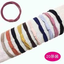 Japanese and Korean trendy simple headband hair accessories hair rope simple four-in-one high elastic hair band rubber band
