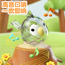 Water bird whistle childrens toy transparent bird horn baby oral muscle pronunciation training kindergarten water-injected bird call