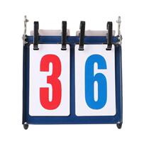 Scoreboard basketball game steel plate box card badminton score divider table tennis billiards scoreboard