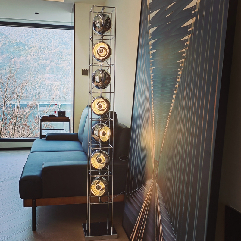 Medieval Style Floor Lamp for Living Room and Bedroom, Creative Industrial Art Vertical High-End Atmosphere Lamp, Bauhaus Floor Lamp Medieval Style Floor Lamp for Living Room and Bedroom, Creative Industrial Art Vertical High-End Atmosphere Lamp, Bauhaus Floor Lamp