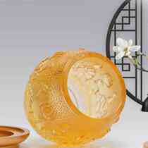 Alloy glazed holy water cup water supply cup in front of Buddha altar tribute cup Guanyin Bodhisattva lotus water purification cup factory direct sale