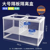 Betta separation box fish tank breeding partition isolation net guppy large incubator tropical fish small fry breeding box