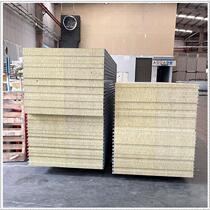 Jiasheng Building Materials 10 cm rock wool color steel plate insulation board fire protection special dust-free workshop purification board composite board