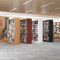 Steel school library iron bookcase reading room bookstore home childrens single-sided double-sided archive bookshelf