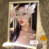 Wedding best friends birthday high-end handmade gift design three-dimensional diamond-encrusted childrens photography travel photo stage photo frame