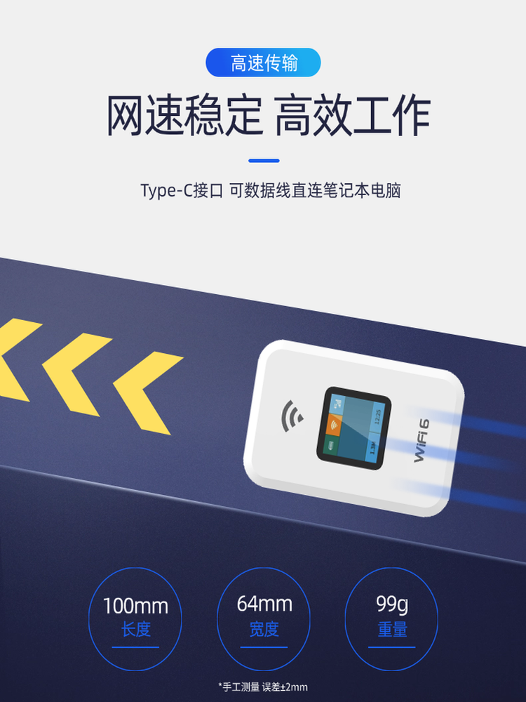 Plug-In Card Portable Wifi 2026 New Model Wireless High-Speed Network Mobile Wifi 6, Self-Inserting Card, No Plan Required, No Fees, Nationwide Availability, All-Network Compatible, Suitable for Home, Car, and Mobile Hotspot