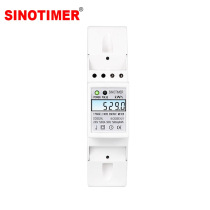 DDS529L LCD display digital display household 220V single-phase 2P rail watt-hour meter electric energy meter