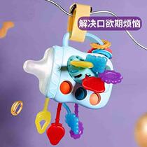 Douyins same style baby bottle pumping fun 0 to 1 year old baby 8 educational early education toys 6 hot sale