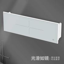 Bathroom electric heated towel rack smart disinfection bathroom towel drying rack heated storage rack household punch-free