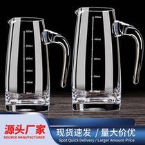 Liquor dispenser high-end thickened glass flask household small size jug foreign wine and red wine decanter for restaurants