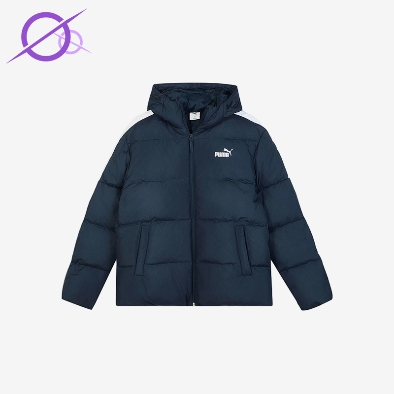 Puma/Puma Genuine Unisex Warm, Windproof, Water-Repellent Hooded Casual down Jacket 692911-14 Puma/Puma Genuine Unisex Warm, Windproof, Water-Repellent Hooded Casual down Jacket 692911-14