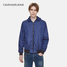 Куртка ck jeans 经典款男装拉链连帽夹克外套j307168