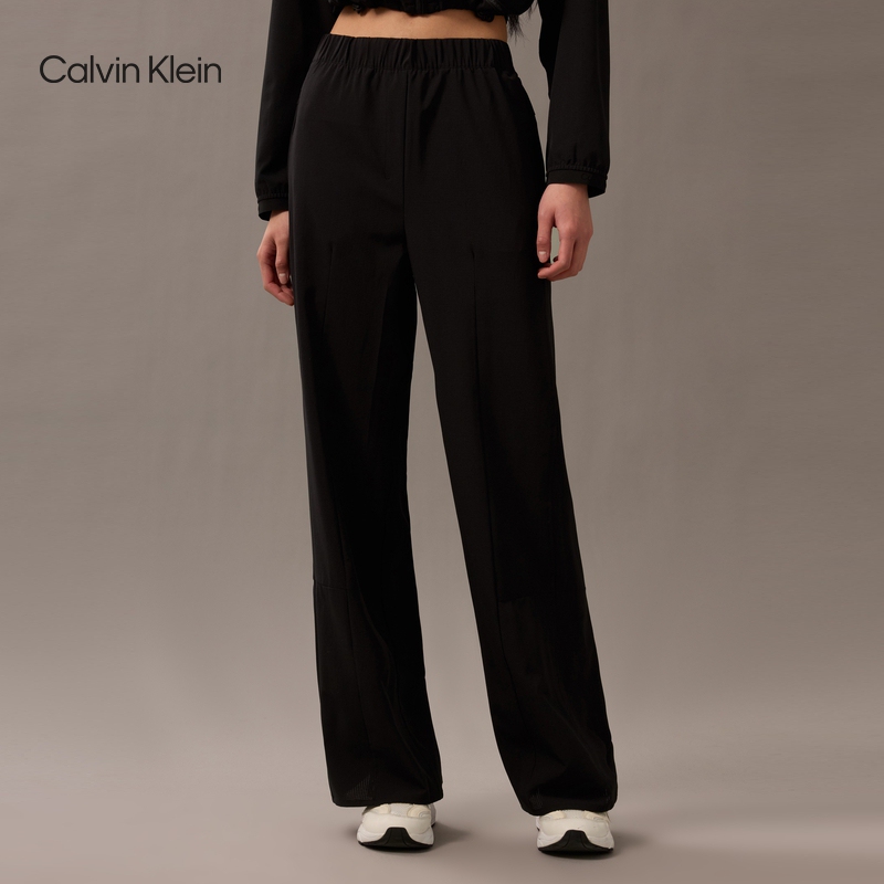 [Moisture-Wicking and Quick-Drying] Ck Sports Spring and Autumn Women's Outdoor Hiking and Camping Breathable High-Waist Straight-Leg Running Sports Pants