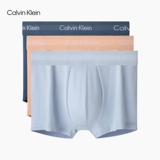 CK нижнее белье мужские животные год Новый год красный комплект из трех жаккардовых трусов с низкой талией из хлопка с защитой от защемления трусы-боксеры