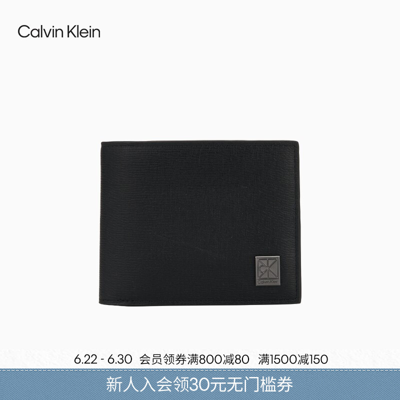 Ck Jeans26 Spring/Summer New Men's Business Casual Vintage Letter Logo Cowhide Leather Multi-Card Slot Wallet Gift Ck Jeans26 Spring/Summer New Men's Business Casual Vintage Letter Logo Cowhide Leather Multi-Card Slot Wallet Gift