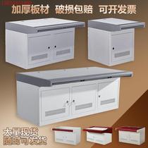 Customized thickened double monitoring station dispatching station command center console 345 central control room computer console