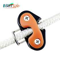 Double nylon belt guide ring ball rope clamp cable clamp automatic rope clamping board Pilates fitness equipment 2024