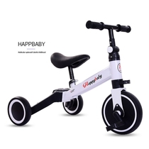 Auxiliary foot pedal infant stroller tricycle childrens foldable artifact baby sit small child