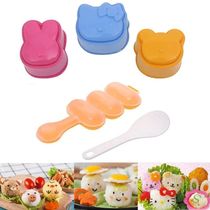 Rice Ball Molds DIY Rice Baller Shakers with Rice Paddle Sus