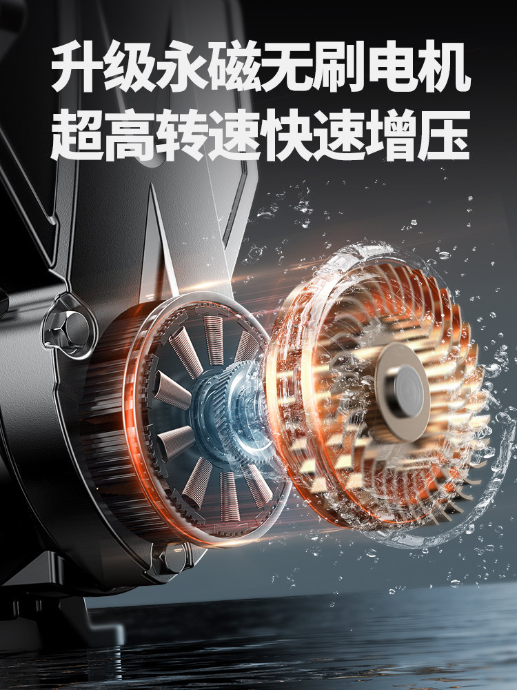 Variable Frequency Booster Pump, Silent Self-Priming Pump, Household Fully Automatic Tap Water Pump, Solar Pipeline Pressure Pump