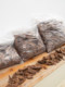 Simulated Plant Landscaping Tree Bark Soft Surface Decoration, Covered with Filled Pine Bark, Polished and Polished to a Shine, for Indoor Green Plant Arrangement