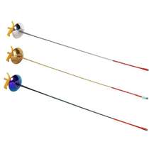 Adult competition sword equipment childrens electric number training fencing 5 foil color whole sword foil golden foil number 0