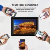 Электронный альбом отображает цифровую фоторамку Домохозяйство Smart High -Definition сенсорный экран Электронный роспись Wi -Fi Enterprise