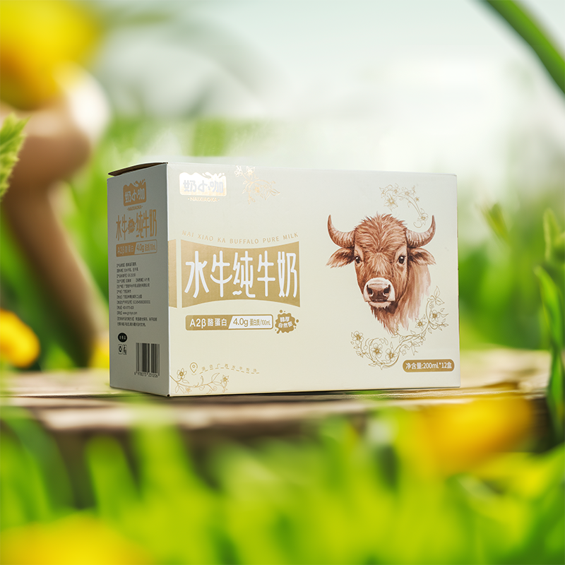 奶小咖 A2β casein 4.0g buffalo pure milk 200ml*12 boxes of milk gift box growth assistance