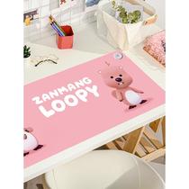 LOOPY big heated standard pad warm table pad 33*80 super office hand warmer desk pad learn from Haisheng to write rat character pad
