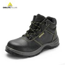 Generation (Deltaplus) velvet cold-proof mid-top labor protection shoes cowhide wear-resistant oil-resistant anti-smashing anti-puncture anti-static