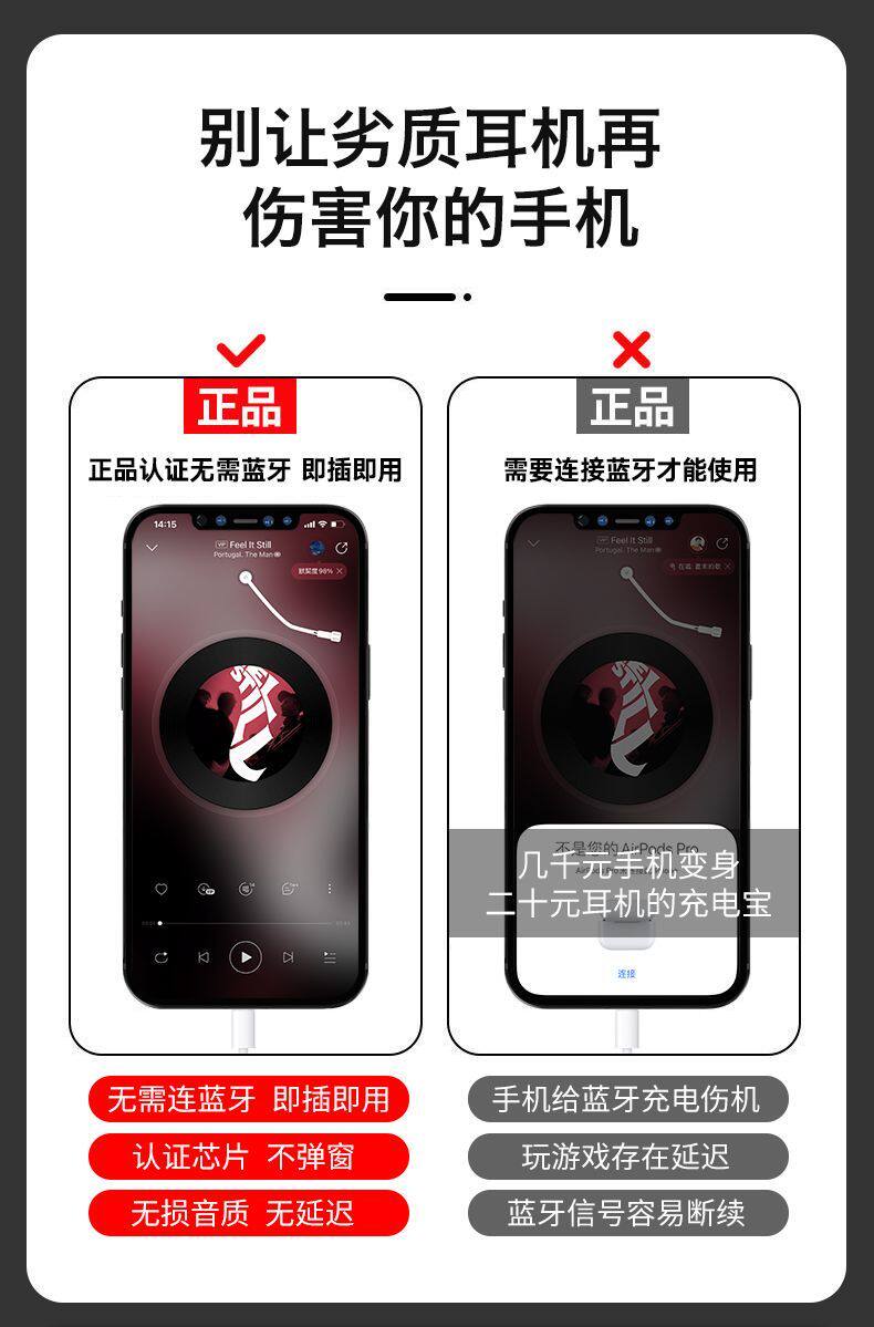 Обычная проводная гарнитура 适用苹果有线iphone14/13/12/11/x耳机k歌扁头无需蓝牙游戏音质