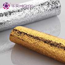 Kitchen self-adhesive thickened aluminum foil cabinet waterproof moisture-proof and oil-proof tin foil sticker stove high temperature resistant cabinet mat