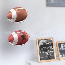 Home Acrylic Rugby Stand Collection Signature Rugby Stand Wall Rugby Display Rack
