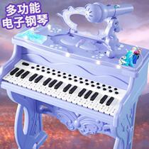 Childrens piano toy can play multi-functional electronic piano for little girls to learn for beginners 1 to 3 years old for home use