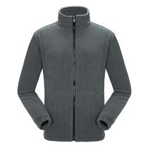 Fleece jacket for men and women warm double-sided polar fleece jacket thickened outdoor jacket liner with customized logo