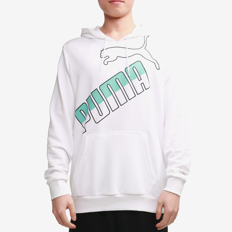 Puma/Puma Genuine Spring New Men's Hooded Sports Casual Pullover Sweatshirt 588667-02