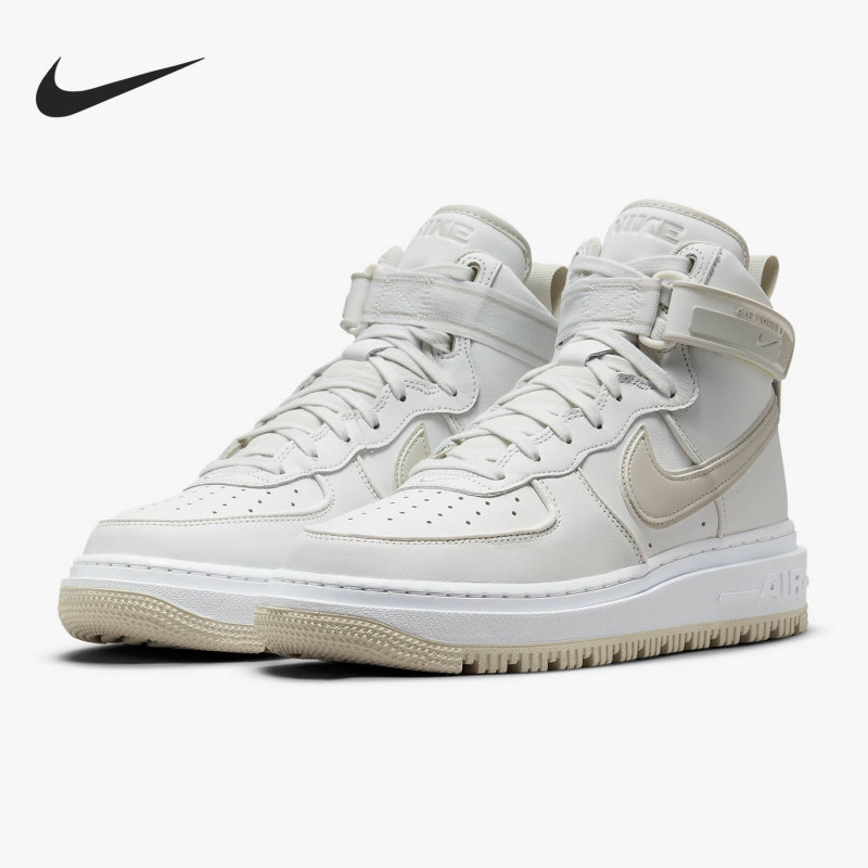 Nike/Nike Genuine Air Force 1 High-Top Casual Sneakers for Men and Women Da0418-100 Nike/Nike Genuine Air Force 1 High-Top Casual Sneakers for Men and Women Da0418-100