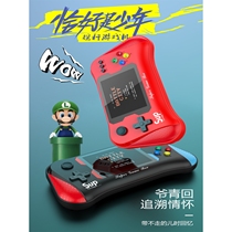 Little Overlord official flagship store game console 2022 new handheld childrens educational toys 80 nostalgic 500 models double