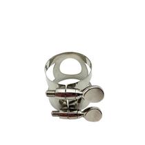High B flat clarinet clarinet mouthpiece clip reed clip metal card lacquered gold clip nickel plated clip