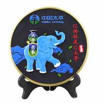 Activated carbon carving handicrafts ornaments Fu housewarming insurance company good start business gifts printed business gifts