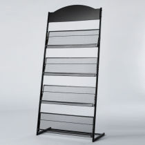 Magazine rack books and periodicals display rack single-page display rack floor-standing newspaper rack promotional material display rack