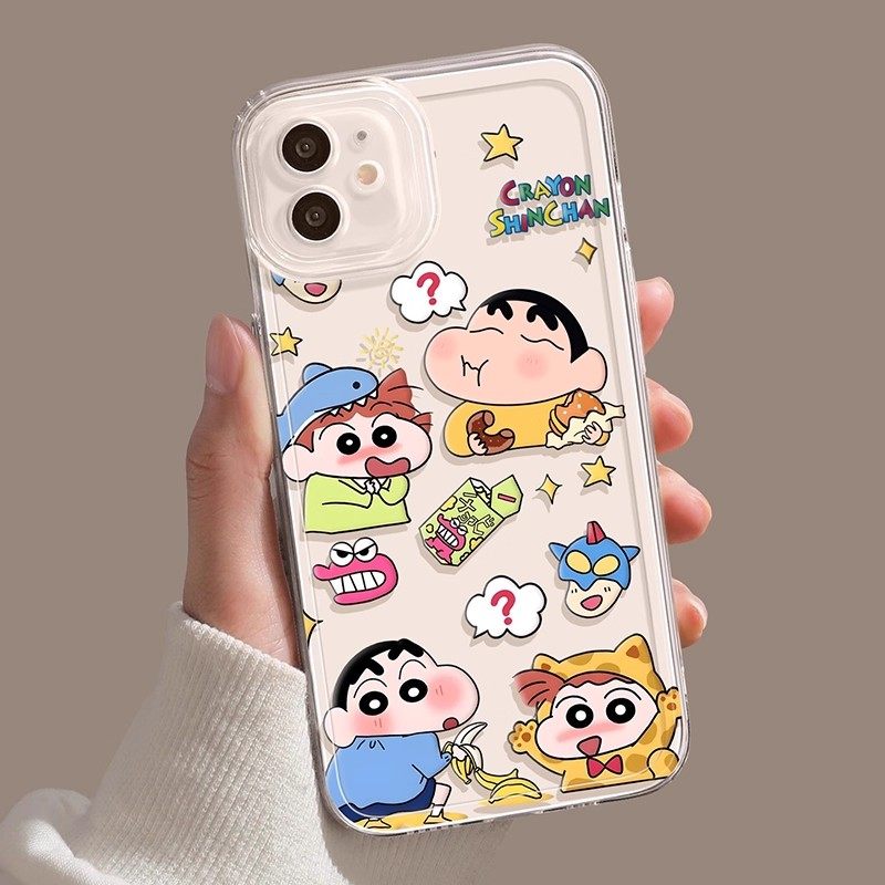Vega Is Suitable for Apple 17 New Model 15 Phone Case 14Promax New Model 13Pro Transparent 16E Protective Case 12 Anti-Drop 11Por Ultra-Thin Xr Cartoon Female 8Plus Full Coverage Male 7 High-End Pm