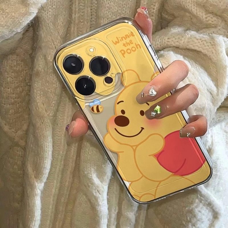 Vega Is Suitable for Apple 17 New Model 15 Phone Case 14Promax New Model 13Pro Transparent 16E Protective Case 12 Anti-Drop 11Por Ultra-Thin Xr Cartoon Female 8Plus Full Coverage Male 7 High-End Pm