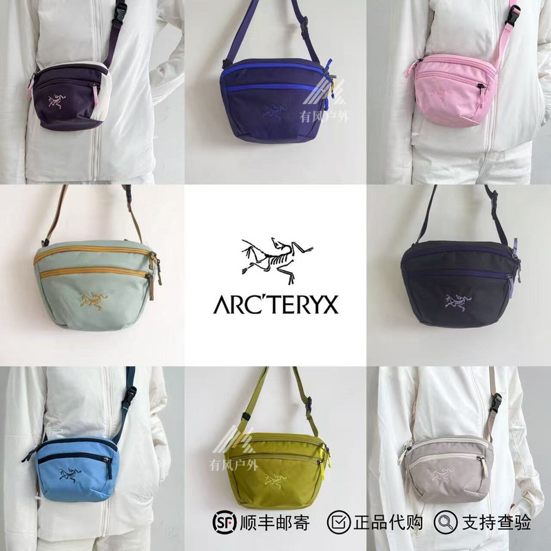 Arc'Teryx Classic Mantis 1L Outdoor Lightweight Waist Bag Waterproof Crossbody Small Bag 2L Arc'Teryx Classic Mantis 1L Outdoor Lightweight Waist Bag Waterproof Crossbody Small Bag 2L