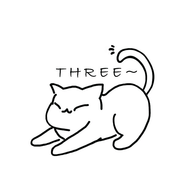 三只猫喵的LOGO