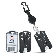 Retractable Keychain IDs Badge Holder Retractable Badge